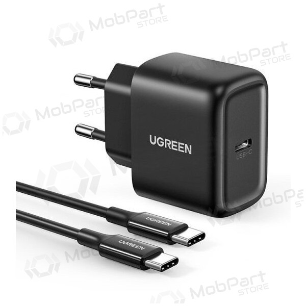Ugreen CD250 25 W USB-C Telefonladegerät schwarz
