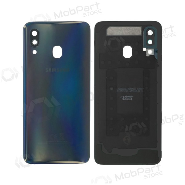 Samsung A405 Galaxy A40 2019 Rückseite Akkudeckel (Schwarz) (gebraucht grade C, original) Samsung A405 Galaxy A40 2019 Rückseite Akkudeckel (Schwarz) (gebraucht grade C, original)