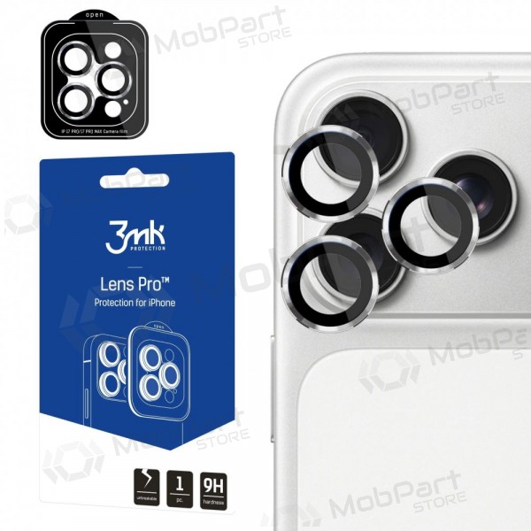 Apple iPhone 18 Pro, 18 Pro Max schutz gehärtetes glas für kamera - 3MK Lens Pro (silber)