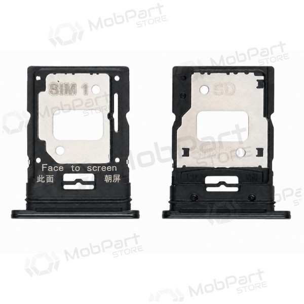 Xiaomi Mi 11 Lite 4G / 5G / 5G NE 2021 SIM-Kartenhalter (schwarz)
