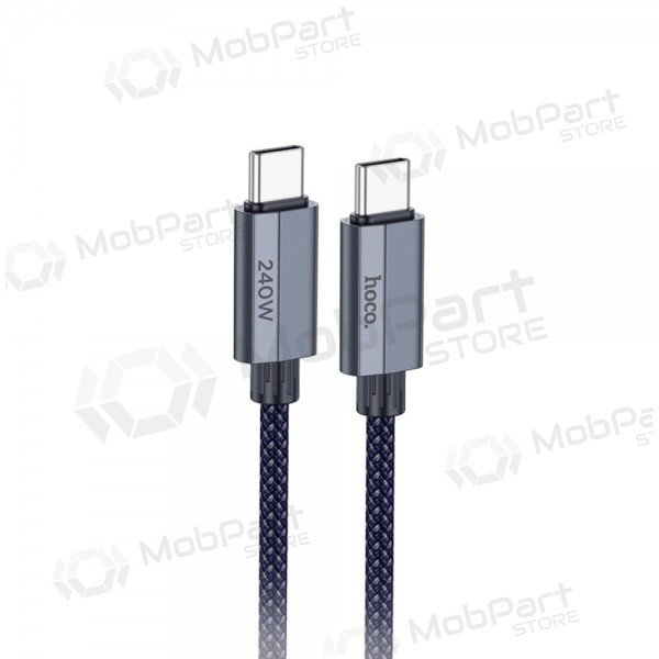 USB-C kabel Hoco U134 USB-C zu USB-C 1.8 m 240 W schwarz