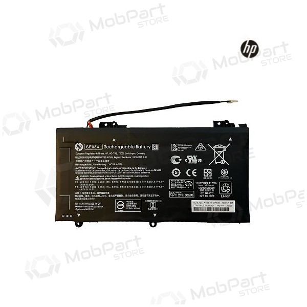 HP SE03XL, 3450mAh Laptop-Batterie / Akku - PREMIUM HP SE03XL, 3450mAh Laptop-Batterie / Akku - PREMIUM