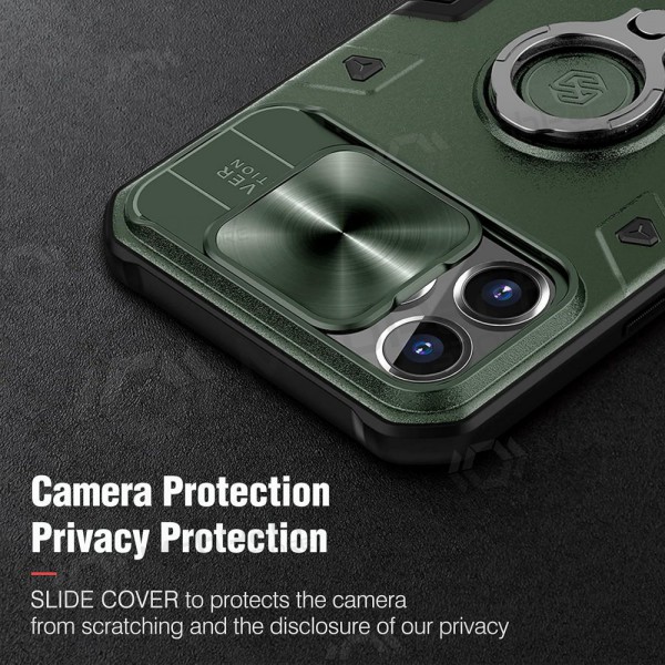 Apple iPhone 14 Handyhülle „Nillkin Armor Pro“ (Grün)