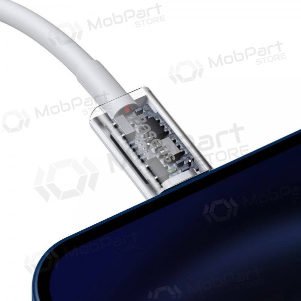 Kabel Baseus Superior Type-C - Lightning PD 20W 0.25m (Weiß) CATLYS-02