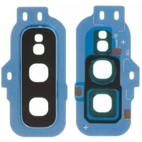 Samsung G970 Galaxy S10e Kameraglas Blau (Prism Blue)