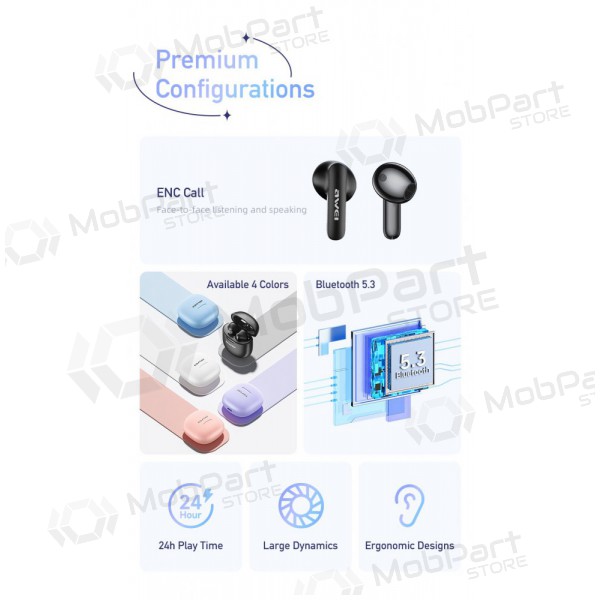 Kabelloss ausinės Awei T68 Kabelloss ausinės Awei T68