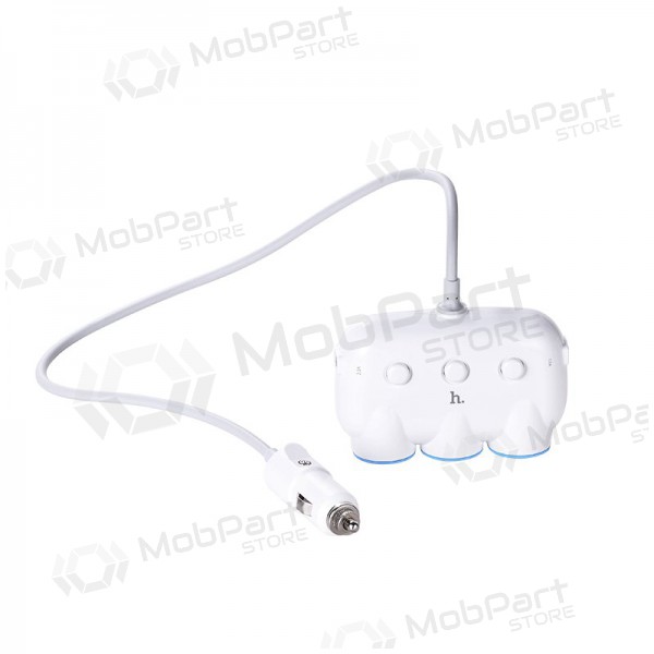 Auto-Ladegerät - šakotuvas Hoco C1 2xUSB 3xconnector (3.1A) Auto-Ladegerät - šakotuvas Hoco C1 2xUSB 3xconnector (3.1A)