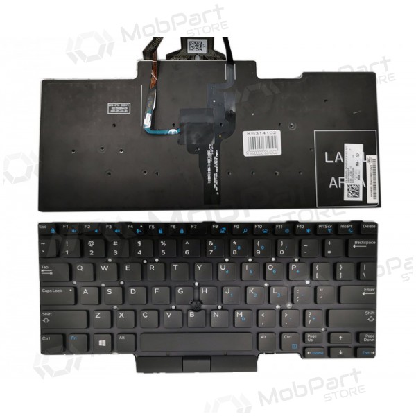 DELL Latitude: E5450, E5470, E5480 Tastatur (mit Beleuchtung) DELL Latitude: E5450, E5470, E5480 Tastatur (mit Beleuchtung)