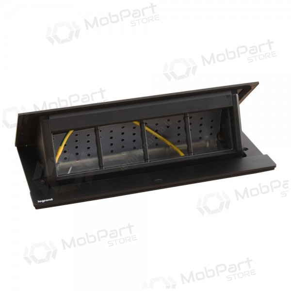 Įleidžiama modulinė dėžutė Legrand INCARA 654810 (8 mod., Schwarz)