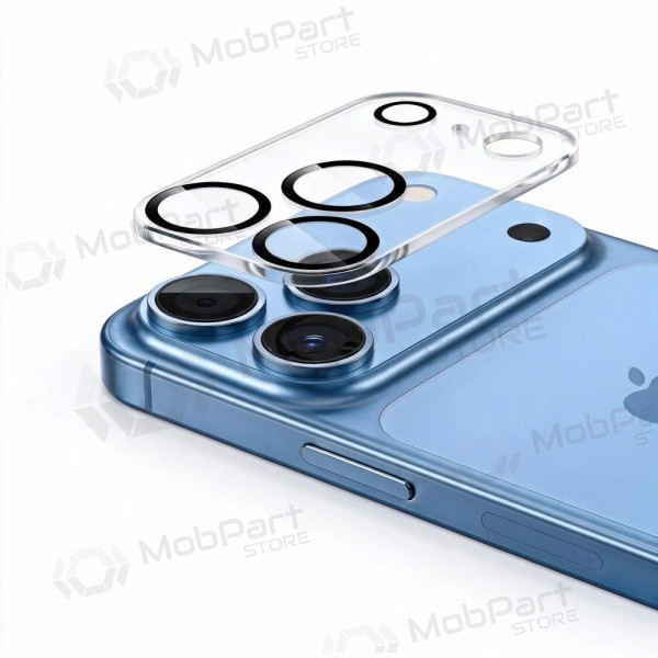 Apple iPhone 18 Pro Schutz gehärtetes Glas für Kamera - Tech-Protect Cam Fit+ (transparent)