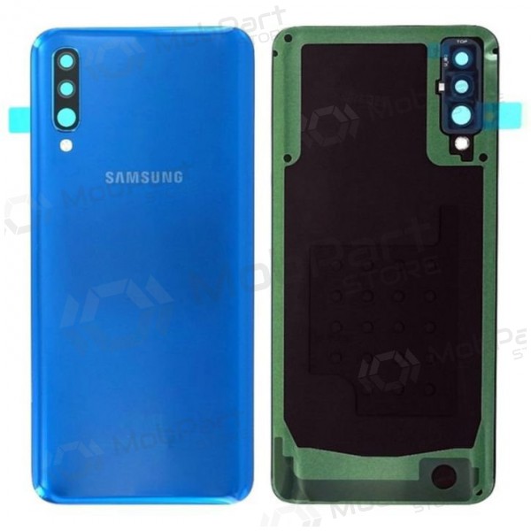 Samsung A505 Galaxy A50 2019 Rückseite Akkudeckel (Prism Crush Blue) (gebraucht grade C, original)