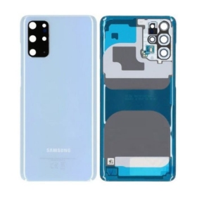 Samsung G985 / G986 Galaxy S20 Plus Rückseite Akkudeckel (Cloud Blue) (gebraucht grade B, original)