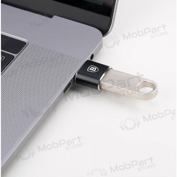 USB-C-Adapter Baseus CATOTG-01 USB-A auf USB-C OTG schwarz
