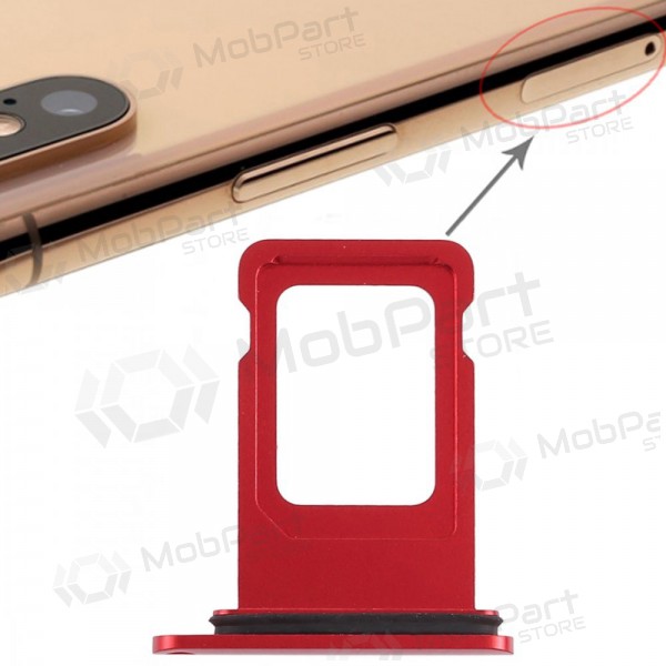 Apple iPhone XR SIM-Kartenhalter (Rot)