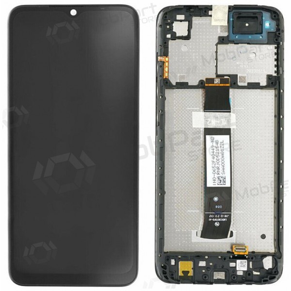 Xiaomi Redmi A2 / A2+ Display (Schwarz) (mit Rahmen) (Original)