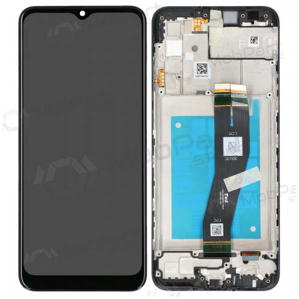 Samsung Galaxy A02s Display (Schwarz) (mit Rahmen) (original) Samsung Galaxy A02s Display (Schwarz) (mit Rahmen) (original)