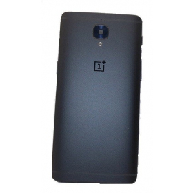 OnePlus 3 / 3T Rückseite Akkudeckel (Schwarz) (gebraucht grade A, original)