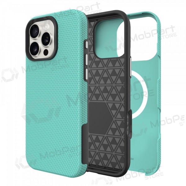 Handyhülle Perfectionists Triangle Mag Case Apple iPhone 15 Pro Max Grün