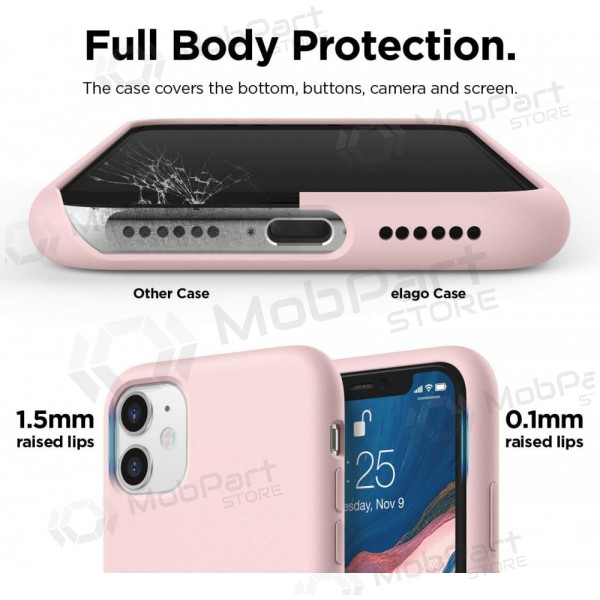 Apple iPhone 16 Pro Max hülle -Liquid Silicone- 1.5mm (rosa)