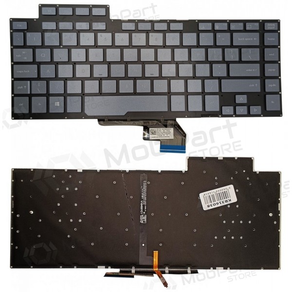Tastatur ASUS Studio Book H500GV, US, su pašvietimu Tastatur ASUS Studio Book H500GV, US, su pašvietimu