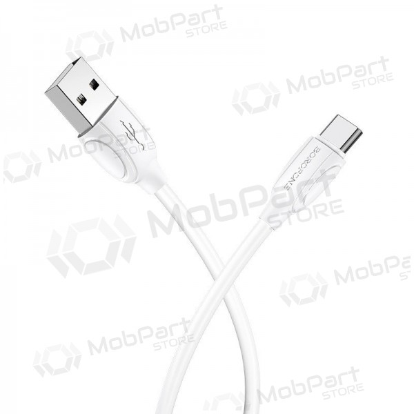 USB Kabel Borofone BX19 USB-A to USB-C 1.0m Weiß
