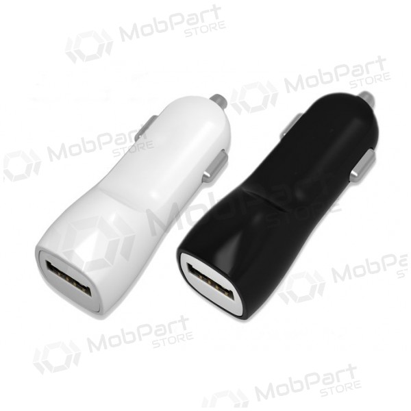 Ladegerät automobilinis Tellos USB (dual) (1A+2A) (Weiß)