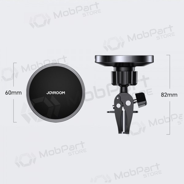 Ladegerät-laikiklis magnetinis automobilinis Joyroom JR-ZS240 MagSafe 15W Schwarz