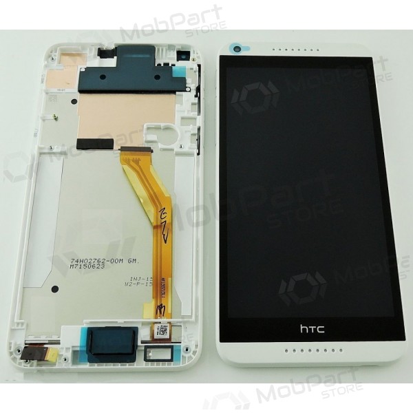 HTC Desire 816 Display (Weiß) (mit Rahmen) (service pack) (original)