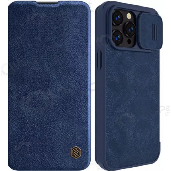 Apple iPhone 14 Pro Max Handyhülle „Nillkin Leather“ (Blau)