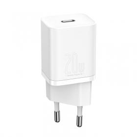 Ladegerät buitinis Baseus Super Si 20W Weiß CCSUP-B02