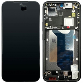 Xiaomi 15T Pro 5G bildschirm (schwarz) (mit rahmen) (original)