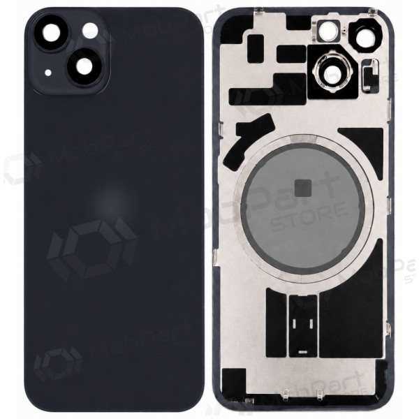 Apple iPhone 14 Plus rückseitige Abdeckung (schwarz) (Premium)