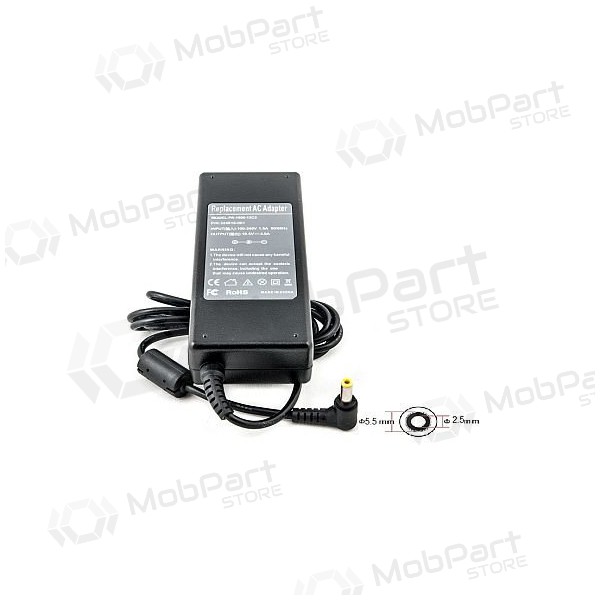 HP 90W: 18.5V, 4.9A Laptop Ladegerät Netzteil HP 90W: 18.5V, 4.9A Laptop Ladegerät Netzteil
