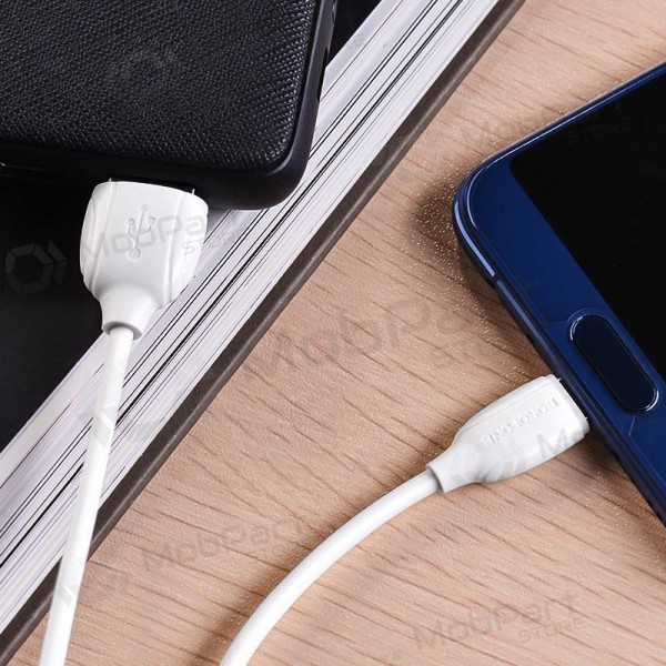 USB Kabel Borofone BX19 USB-A to USB-C 1.0m Weiß