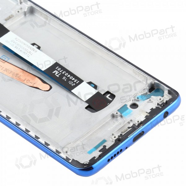 Xiaomi Poco X3 / X3 NFC Display (Blau) (mit Rahmen) (service pack) (original)