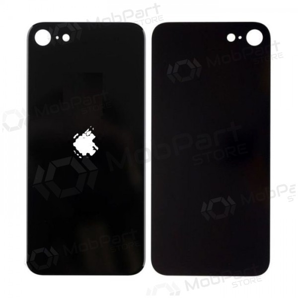 Apple iPhone SE 2020 / SE 2022 Rückseite Akkudeckel (Schwarz) (bigger hole for camera) Apple iPhone SE 2020 / SE 2022 Rückseite Akkudeckel (Schwarz) (bigger hole for camera)