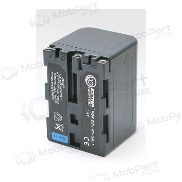 Sony NP-FM70 / QM71 Fotobatterie / Akku Sony NP-FM70 / QM71 Fotobatterie / Akku