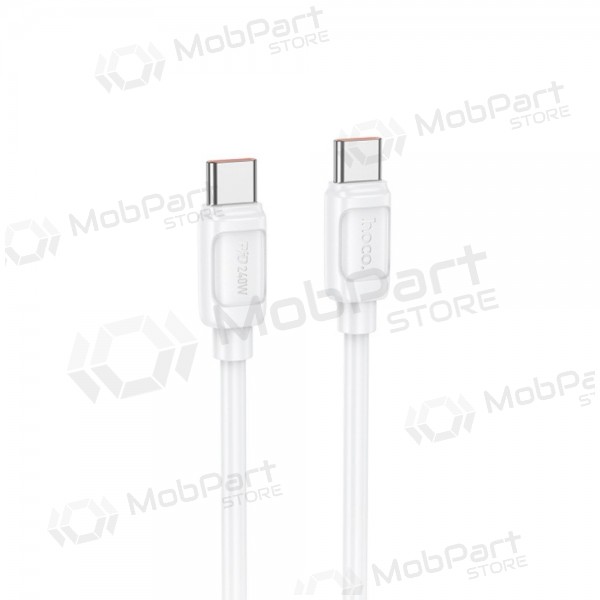 USB-C Kabel Hoco X115 USB-C auf USB-C 1 m 240 W weiß