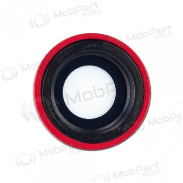 Apple iPhone XR Kameraglas (Rot) (mit Rahmen)