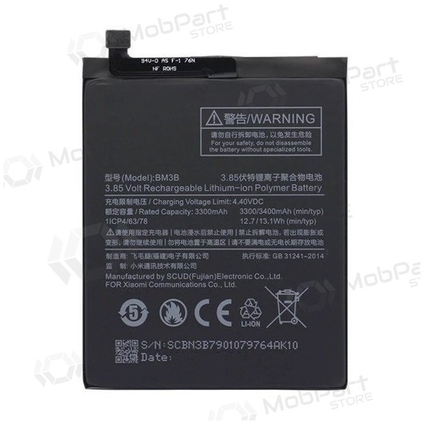 Xiaomi Redmi Mix 2, Mix 2S Akku, Batterie (BM3B)