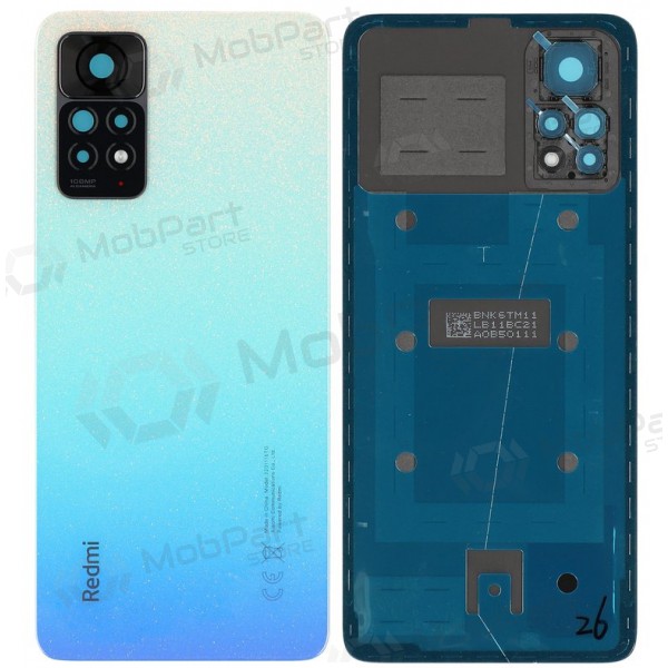 Xiaomi Redmi Note 11 Pro 5G Rückseite Akkudeckel (Hellblau) (original) (service pack) Xiaomi Redmi Note 11 Pro 5G Rückseite Akkudeckel (Hellblau) (original) (service pack)