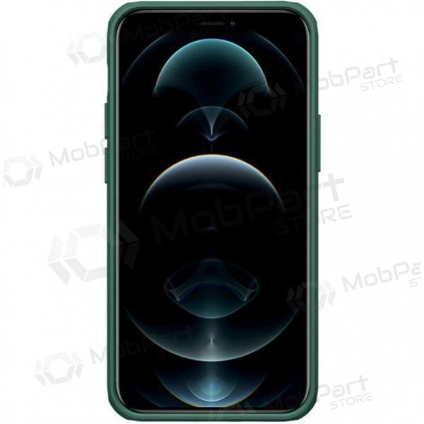 Apple iPhone 15 Pro Handyhülle „Nillkin Frosted Shield“ (Grün) Apple iPhone 15 Pro Handyhülle „Nillkin Frosted Shield“ (Grün)