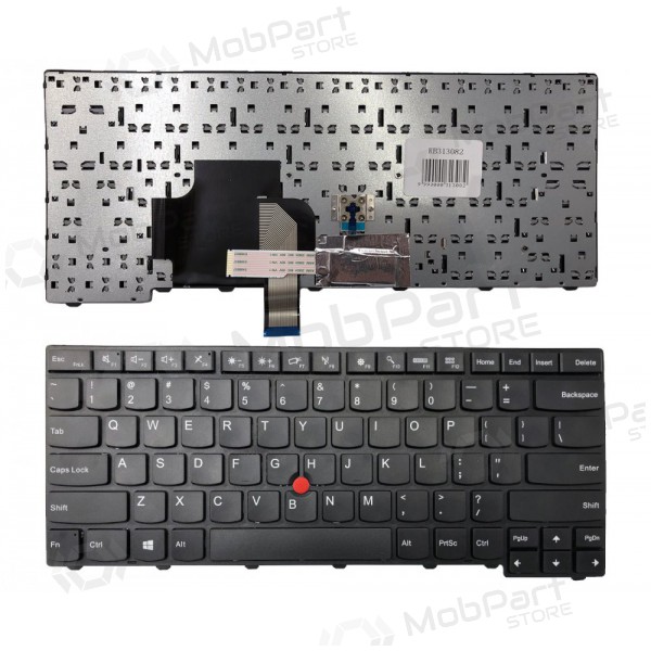 LENOVO: Thinkpad T440, T440p, T440s, T450, T450s, T431s, E431 Tastatur su rėmėliu und „trackpoint“ LENOVO: Thinkpad T440, T440p, T440s, T450, T450s, T431s, E431 Tastatur su rėmėliu und „trackpoint“
