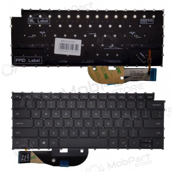 DELL XPS 9500 Tastatur (US) (mit Beleuchtung) DELL XPS 9500 Tastatur (US) (mit Beleuchtung)