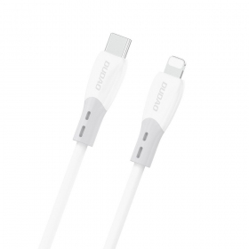 Lightning-Kabel Dudao L25SX USB-C auf Lightning 2 m 30 W weiß