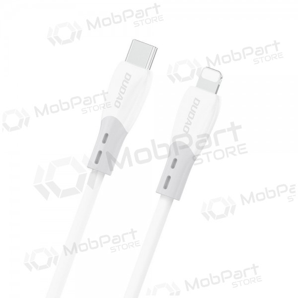 Lightning-Kabel Dudao L25SX USB-C auf Lightning 2 m 30 W weiß