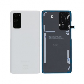 Samsung G780 / G781 Galaxy S20 FE 4G / 5G Rückseite Akkudeckel (Cloud White) (gebraucht grade B, original)