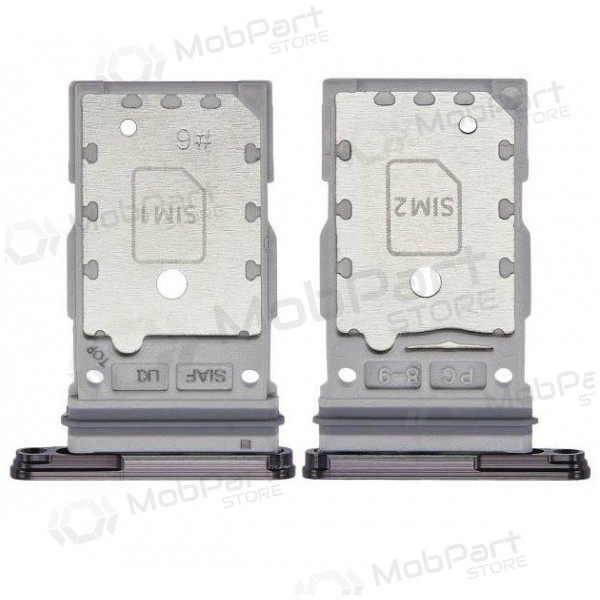 Samsung Galaxy S23 / S23 Plus Dual SIM-Kartenhalter (Schwarz) (service pack) (original) Samsung Galaxy S23 / S23 Plus Dual SIM-Kartenhalter (Schwarz) (service pack) (original)