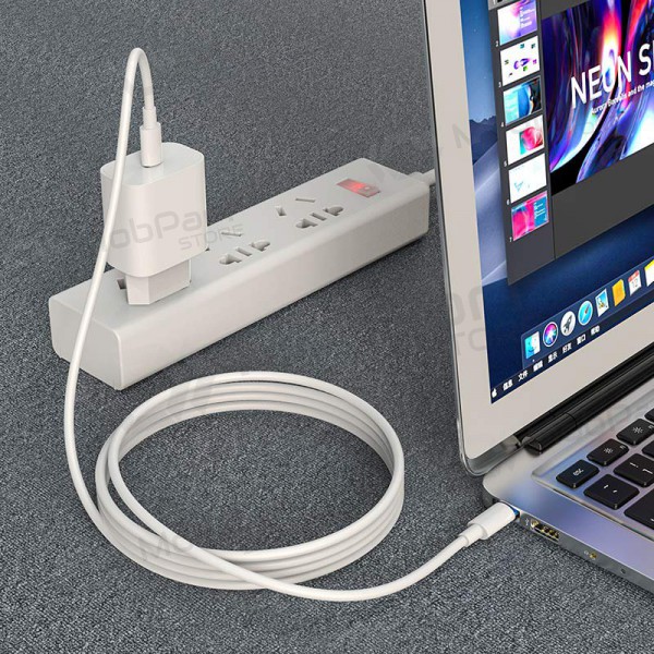 USB-Kabel Hoco X51 Type-C - Type-C 20V 5A 100W 1.0m (weiß)