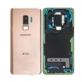 Samsung G965F Galaxy S9 Plus Rückseite Akkudeckel Golden  (Sunrise Gold) (gebraucht grade B, original)